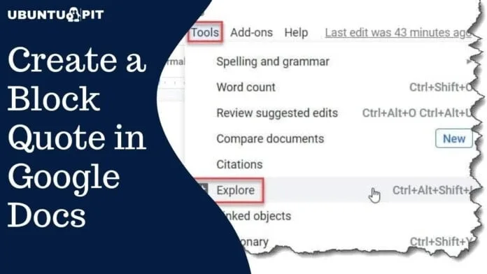 How to Create a Block Quote in Google Docs How to Create a Block Quote in Google Docs