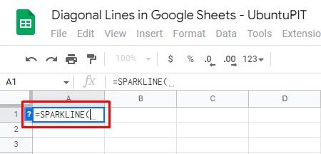 type-SPARKLINE-function