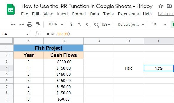 internal-rate-of-return-result
