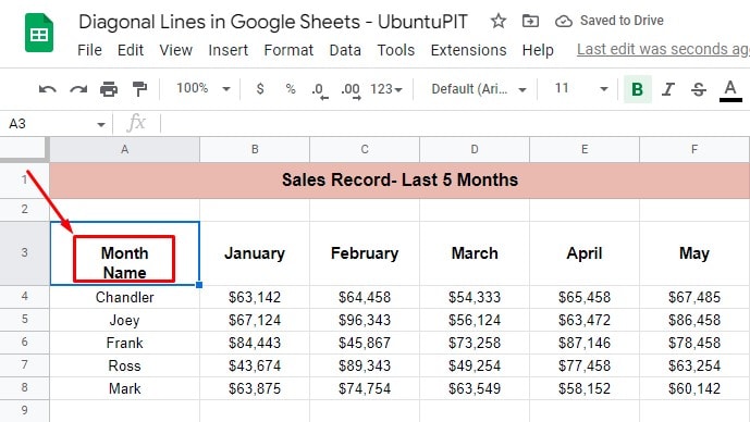 insert-column-headers-to-put-diagonal-lines-in-google-sheets