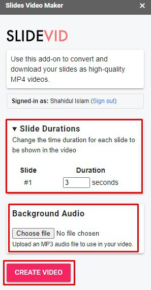 Convert Google Slides to Video-3