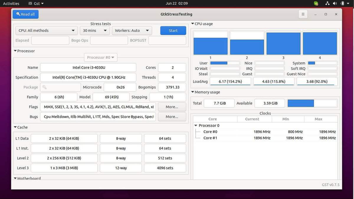 flatpak GTKStressTesting (GST)