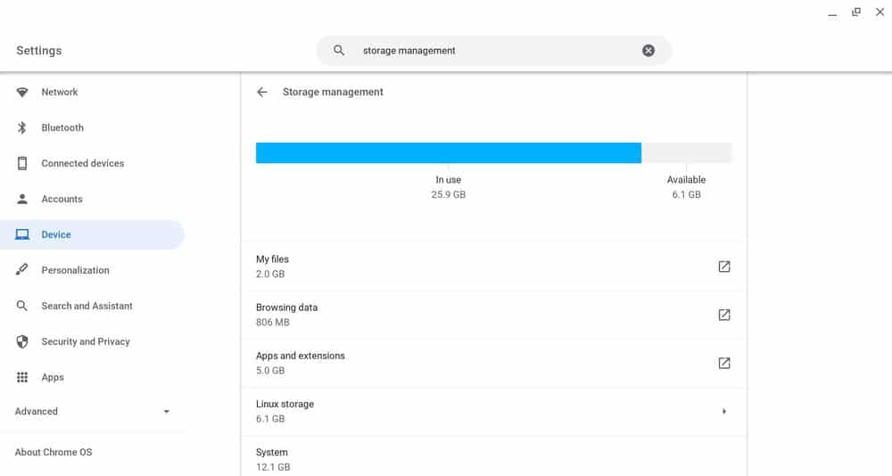 Chromebook Store Management