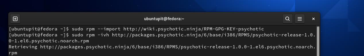 Psychotic Ninja YUM Repository