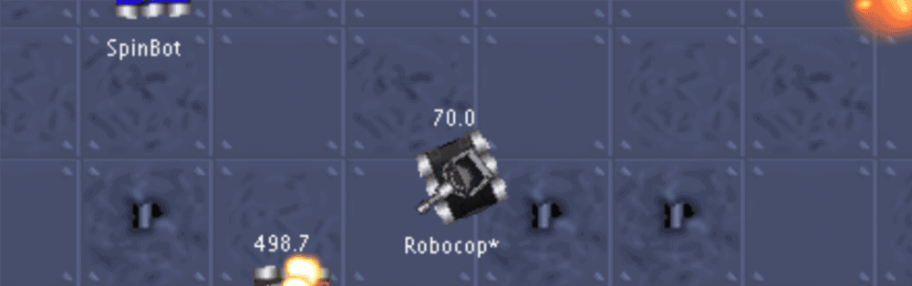 Robocode lets players build robot tanks.