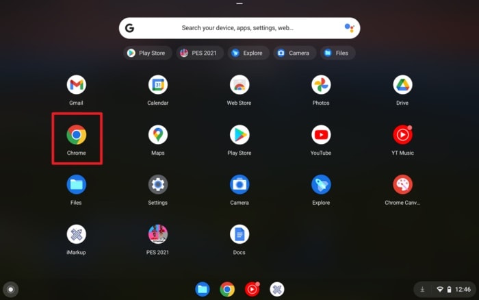 Chromebook App Launcher