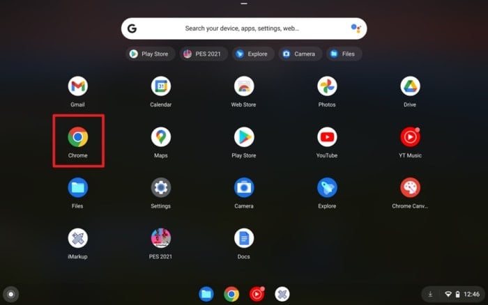 Chromebook App Launcher