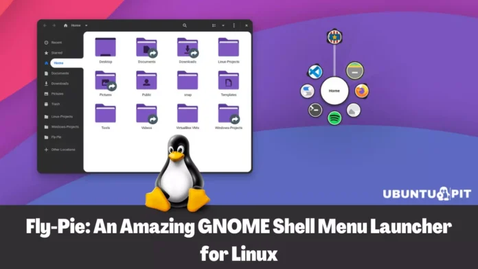 Fly-Pie_-_GNOME_Shell_Menu_Launcher_for_Linux
