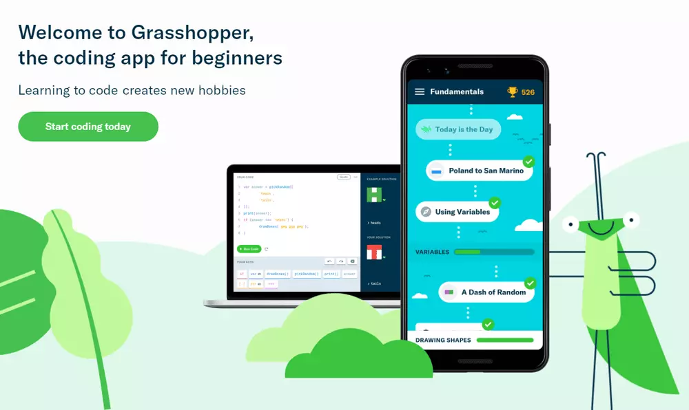 Grasshopper to learn code