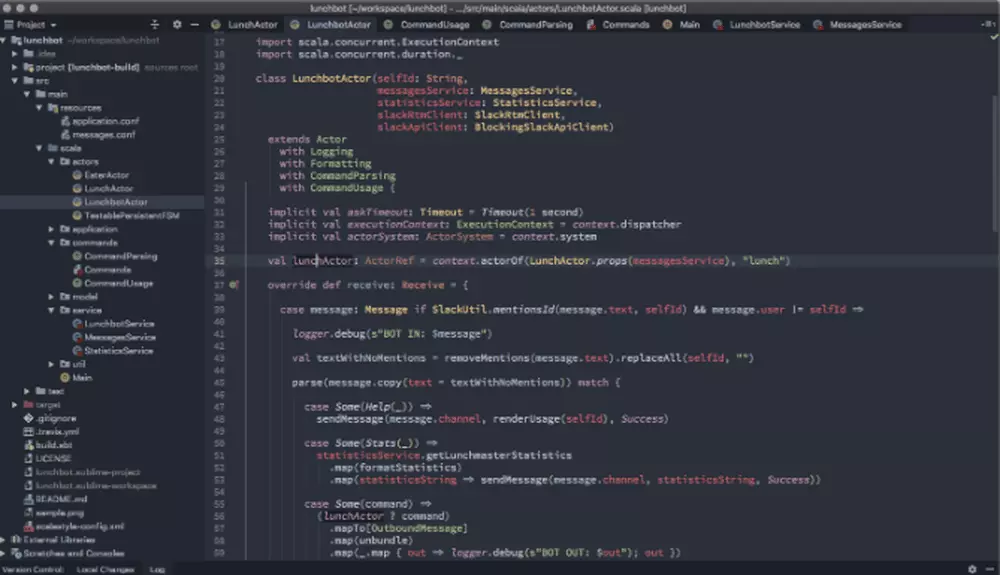 IntelliJ Themes : SpaceGray