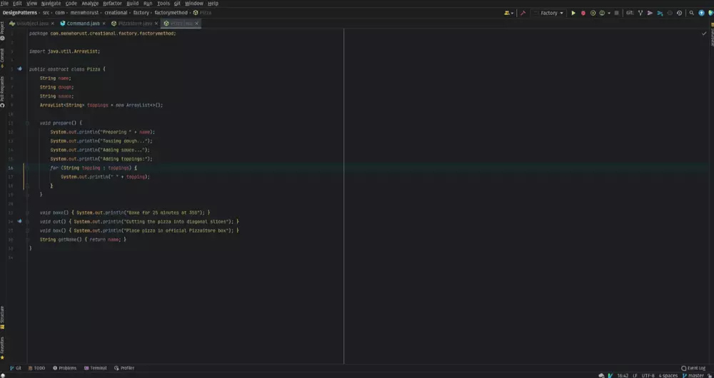 Tomorrow Night IntelliJ Theme