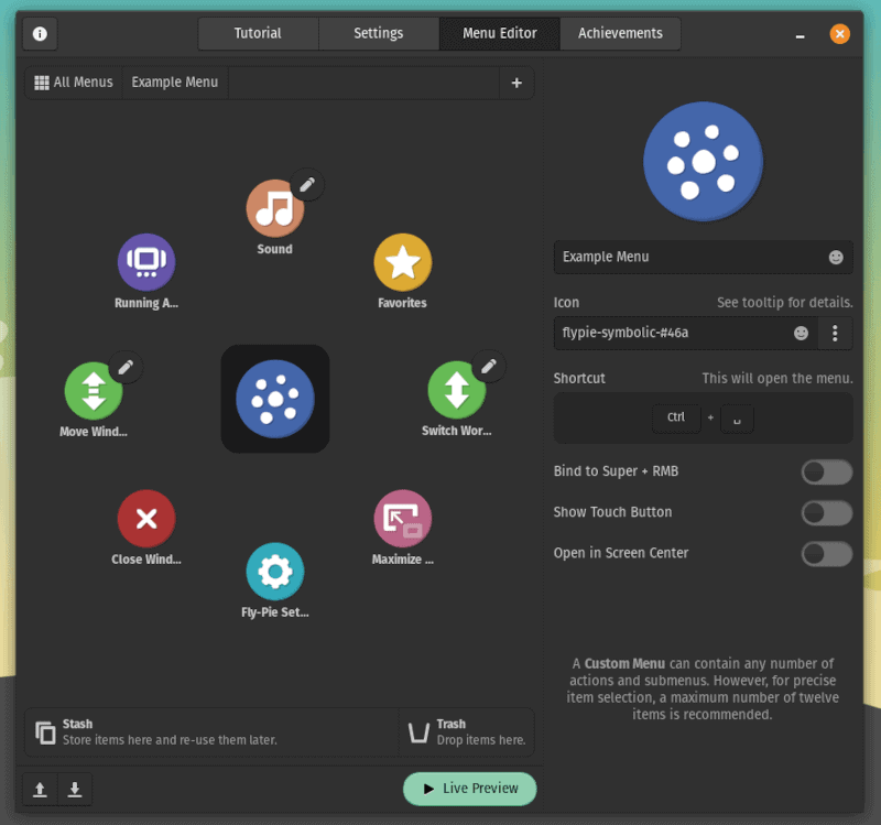 fly-pie-menu-editor