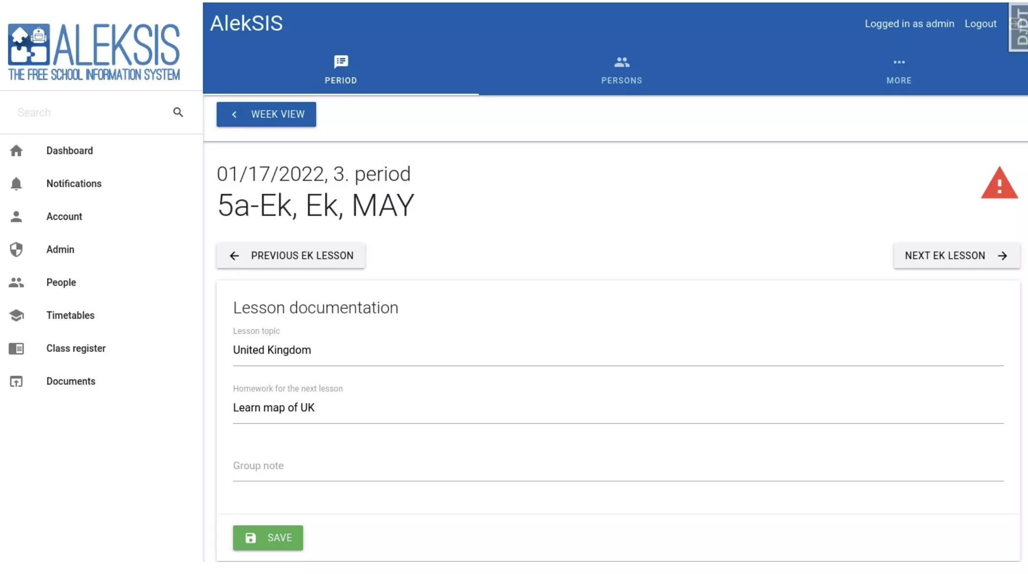 AlekSIS – Student Information System