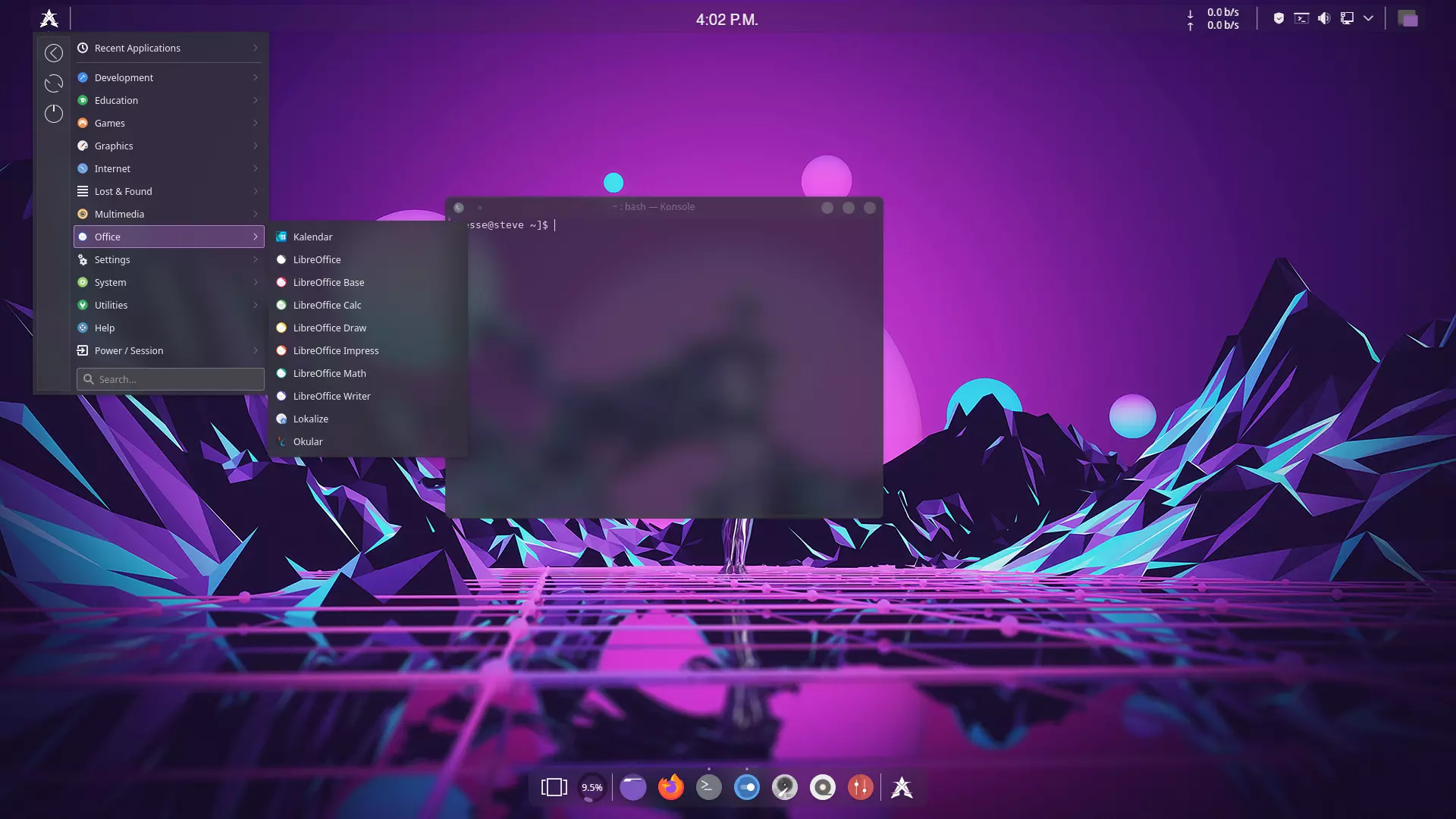 What does the XeroLinux desktop look like