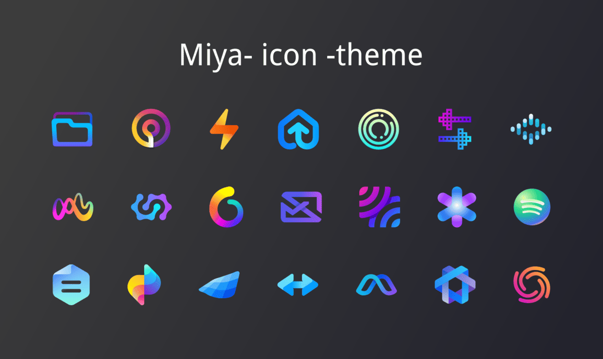 Miya Icon Theme