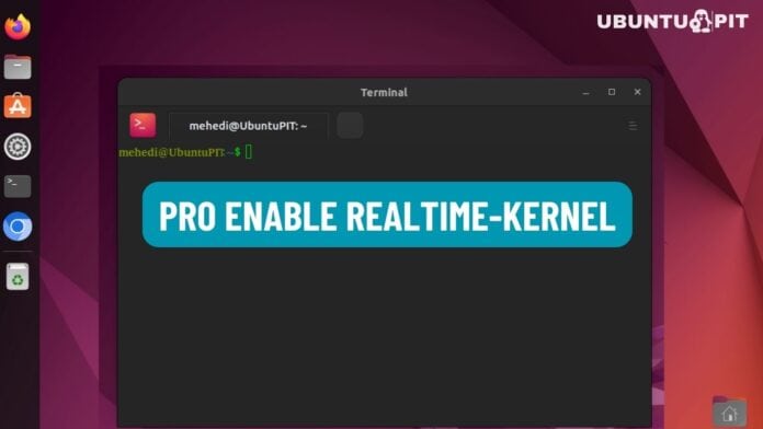 Canonical's Real-Time Ubuntu Kernel on Ubuntu Pro Subscription