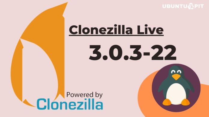 Clonezilla Live (3.0.3-22) Released