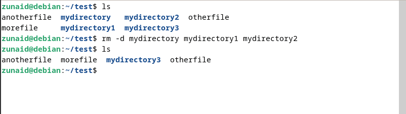 delete multiple directories on Linux