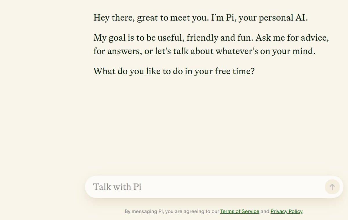 Pi, your personal AI