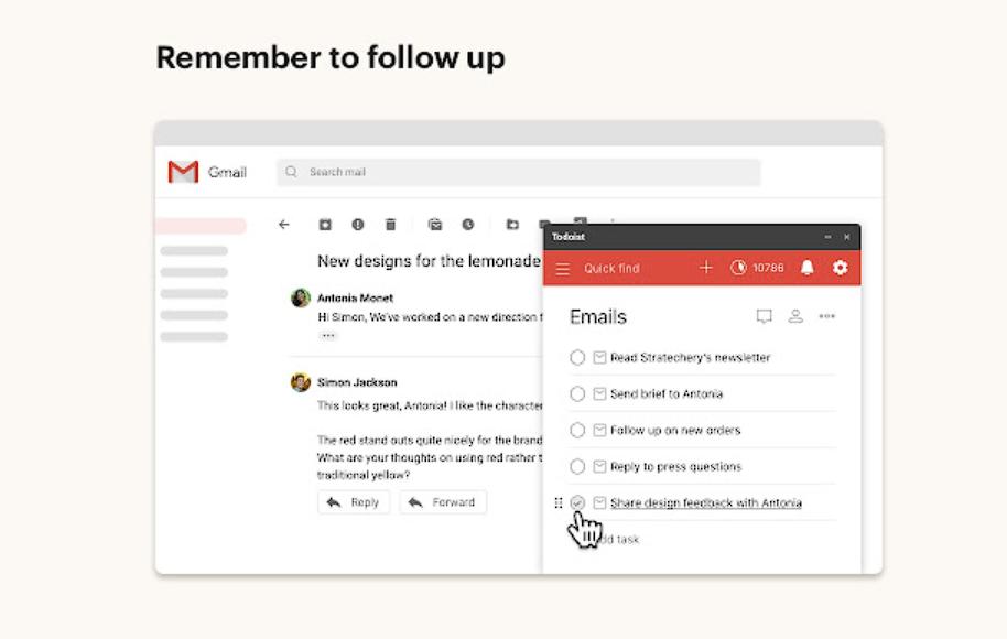 Todoist for Gmail, Best Gmail Extensions