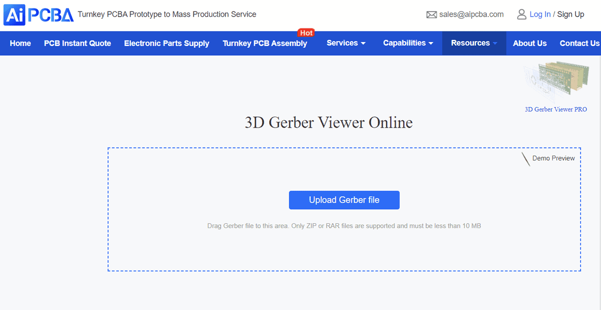 aipcba gerber viewer