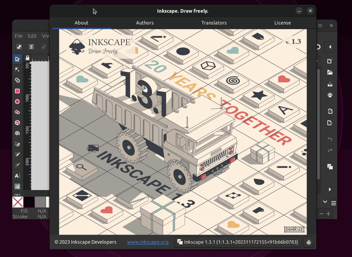 Inkscape 1.3.1 version check