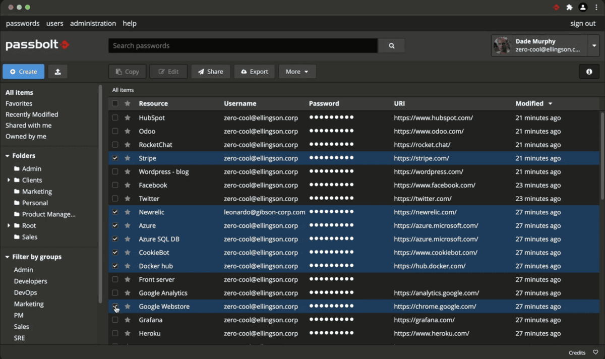 Passbolt: Self-hosted Password Manager