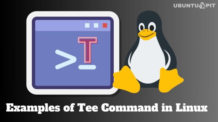 Tee Command in Linux