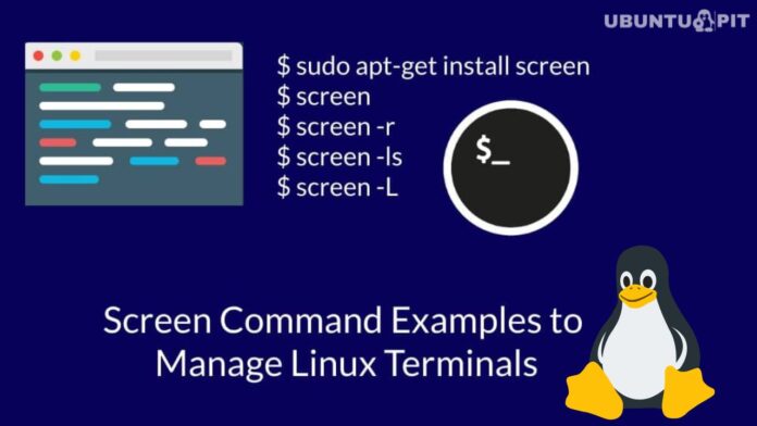 Use Screen Command in Linux