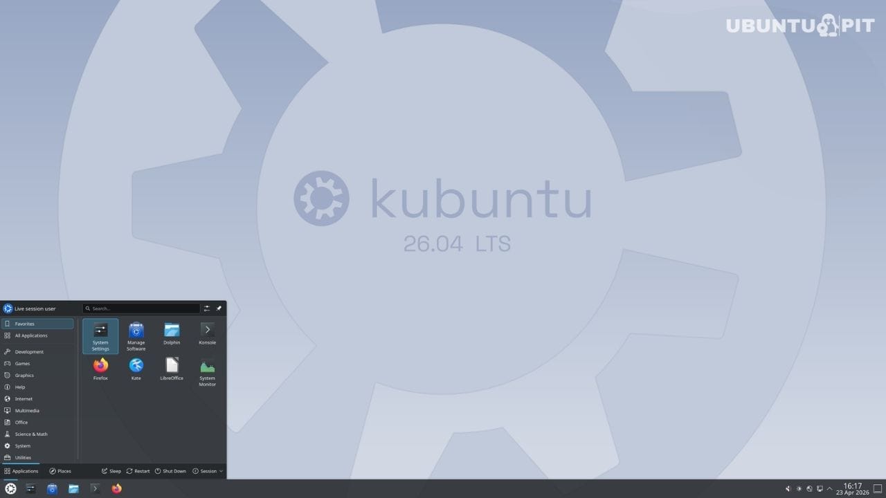Kubuntu 26.04 LTS 2