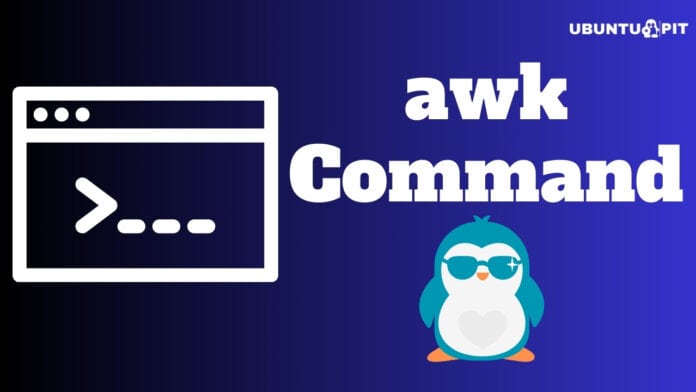 awk Command in Linux and BSD